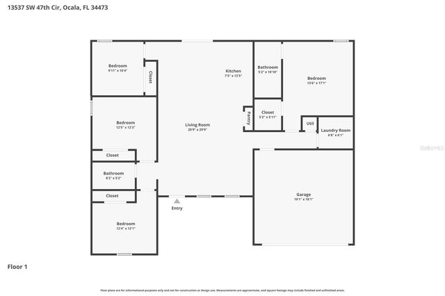 13537 SW 47TH CIRCLE, Ocala, FL 34473