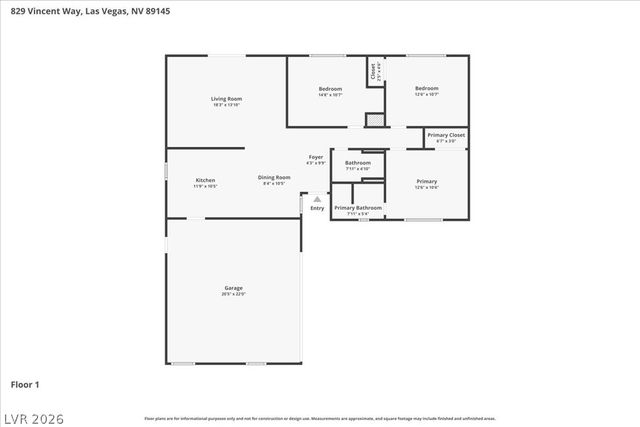 829 Vincent Way, Las Vegas, NV 89145