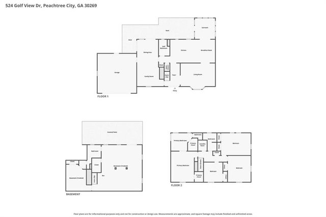 524 Golfview Dr, Peachtree City, GA 30269