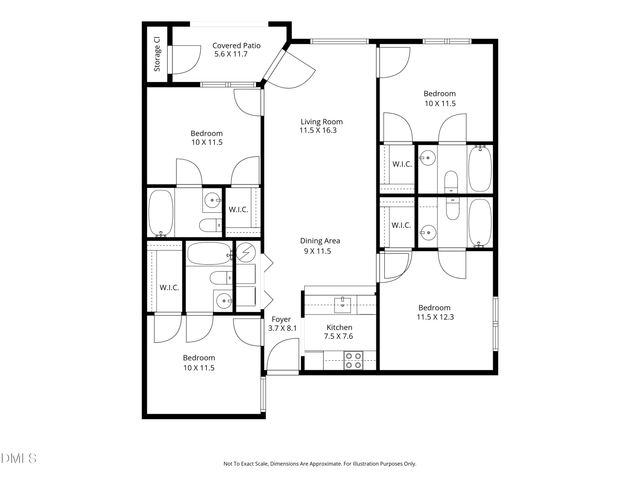 1220 University Court 203, Raleigh, NC 27606