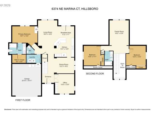 6374 Ne MARINA Ct, Hillsboro, OR 97124