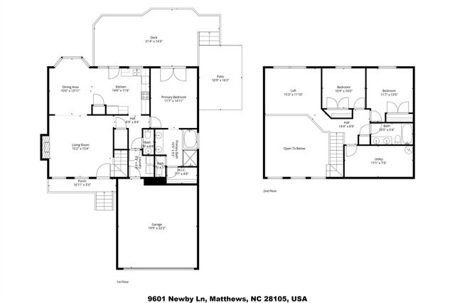 9601 Newby Lane, Matthews, NC 28105