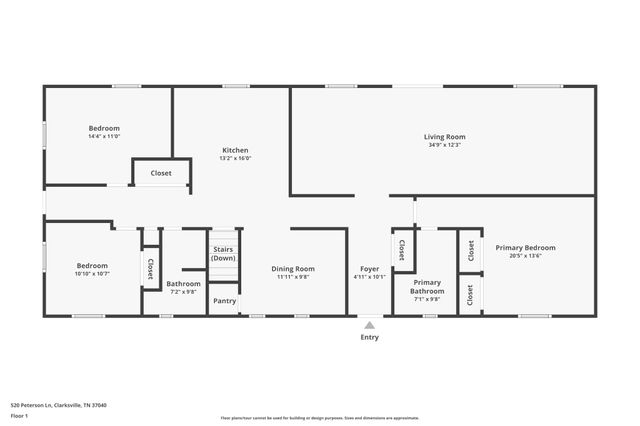 520 Peterson Ln, Clarksville, TN 37040