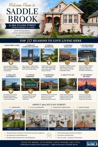 484 Sylvan Street, Saddle Brook, NJ 07663