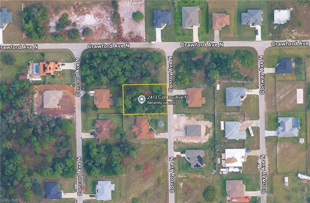 2413 Conroy Avenue N, LEHIGH ACRES, FL 33971 — exterior
