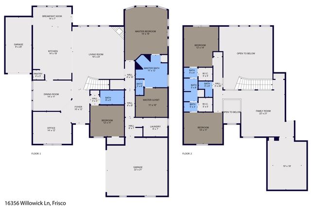 16356 Willowick Lane, Frisco, TX 75033