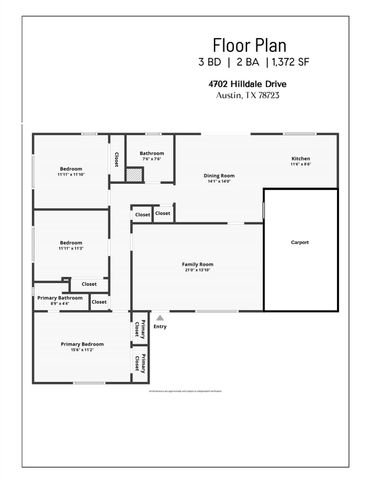 4702 Hilldale DR, Austin, TX 78723