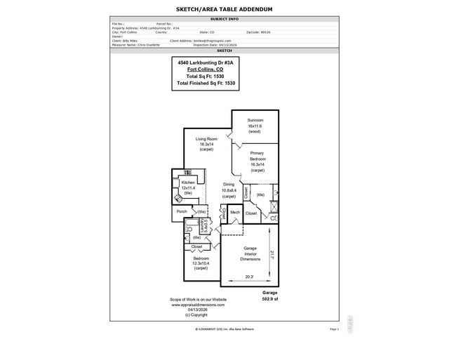 4540 Larkbunting Dr 3A, Fort Collins, CO 80526