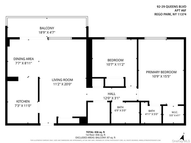 9229 Queens Boulevard 6F, Rego Park, NY 11374