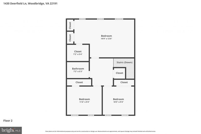 1430 DEERFIELD LN, Woodbridge, VA 22191