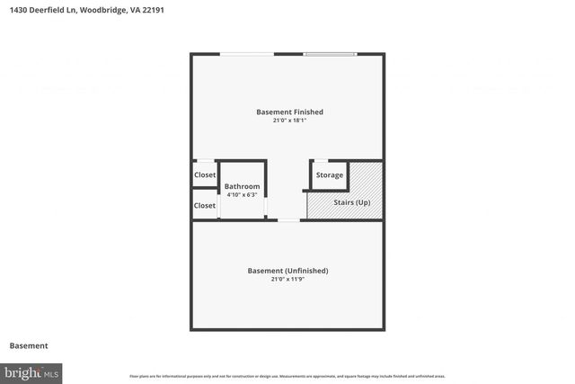 1430 DEERFIELD LN, Woodbridge, VA 22191