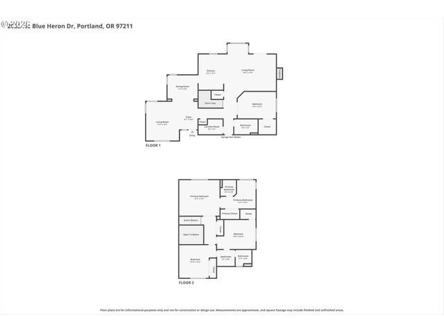 2022 Ne BLUE HERON Dr, Portland, OR 97211