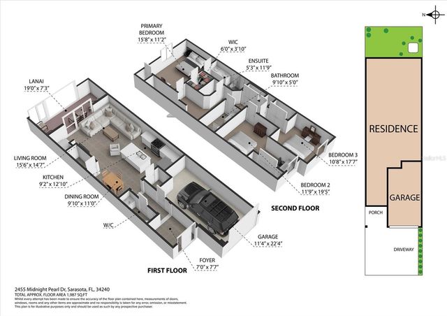 2455 MIDNIGHT PEARL DRIVE, Sarasota, FL 34240
