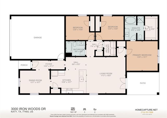 3000 Iron Woods Drive, Katy, TX 77493