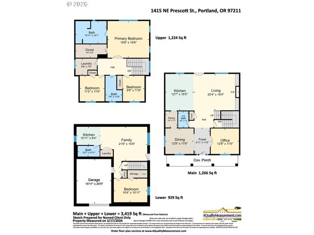 1415 Ne PRESCOTT St, Portland, OR 97211