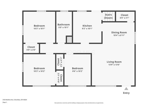 3134 Medina Avenue, Columbus, OH 43224