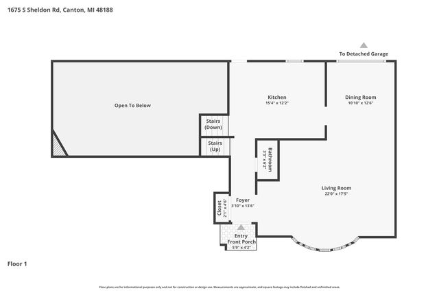 1675 S Sheldon Road, Canton, MI 48188