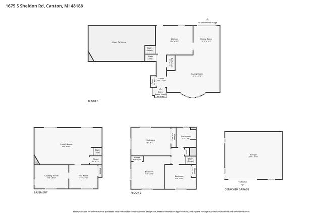 1675 S Sheldon Road, Canton, MI 48188