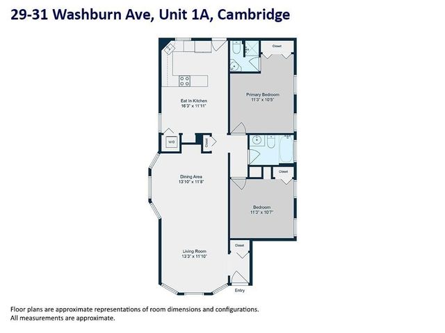 29-31 Washburn Ave 1A, Cambridge, MA 02140