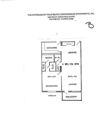 3450 S Ocean Boulevard 1210, Palm Beach, FL 33480