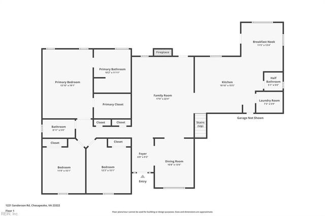 1221 Sanderson RD, Chesapeake, VA 23322