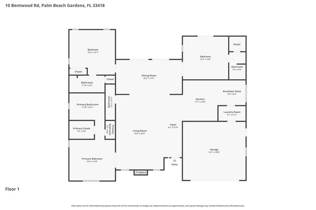 10 Bentwood Road, Palm Beach Gardens, FL 33418