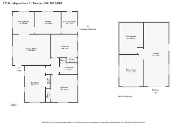205 N Independence Street, Pleasant Hill, MO 64080