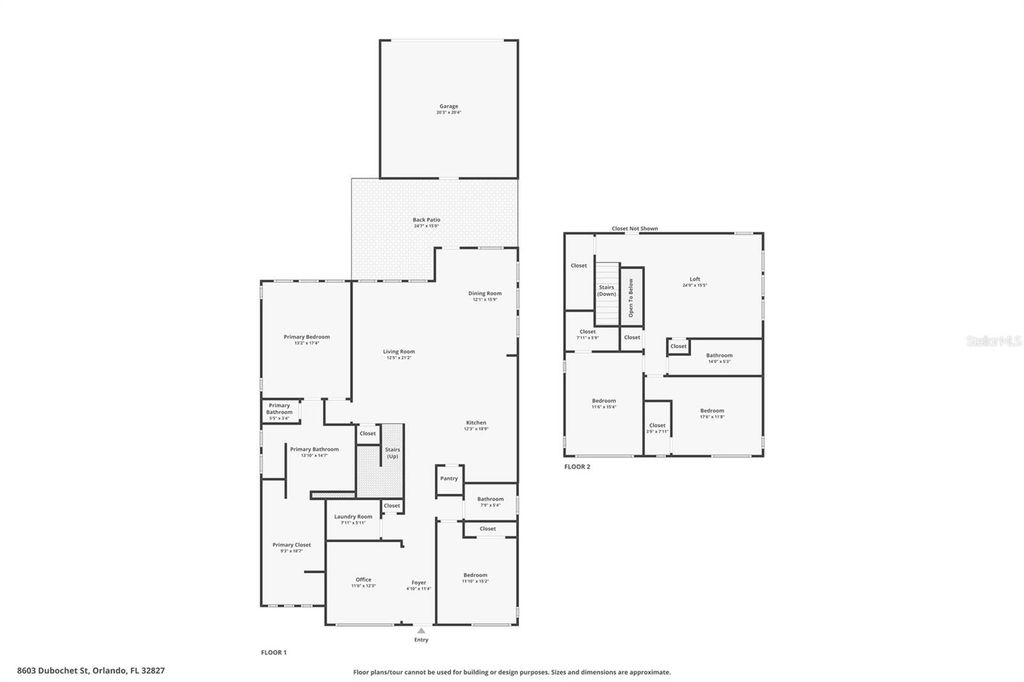 Image 50 of property listing at 8603 DUBOCHET STREET, Orlando, FL 32827