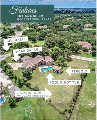 101 Adobe CV, Georgetown, TX 78633