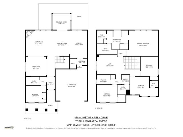 17534 Austins Creek Drive, Charlotte, NC 28278