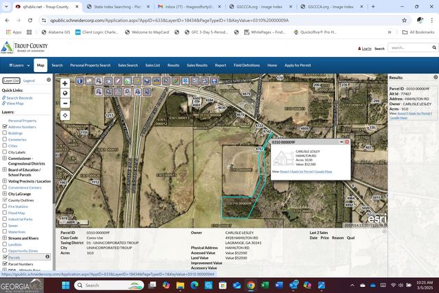 0 Hamilton Road, Lagrange, GA 30241