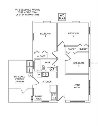 417 S SEMINOLE AVENUE, Fort Meade, FL 33841