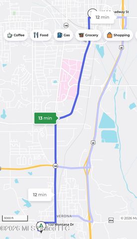 133 Montana Drive, Verona, MS 38801