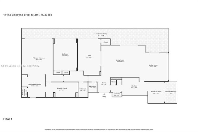 11113 Biscayne Blvd 1258, Miami, FL 33181