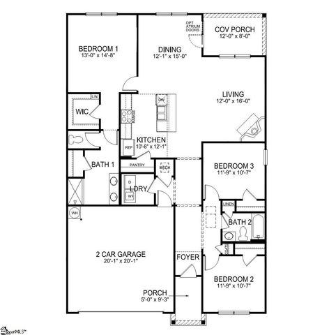 211 Alistar Avenue, Gray Court, SC 29645