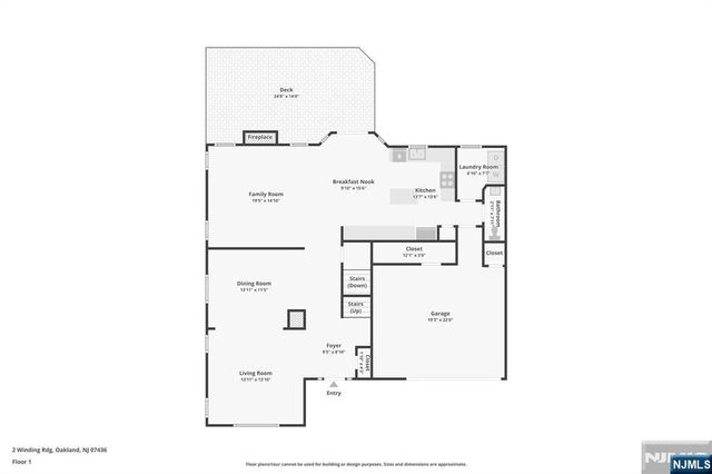 2 Winding Ridge, Oakland, NJ 07436