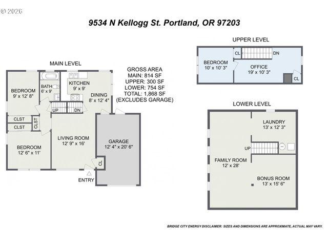9534 N KELLOGG St, Portland, OR 97203