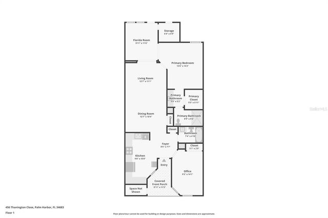 456 THANINGTON CLOSE, Palm Harbor, FL 34683