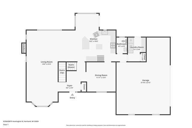 N70W28675 Huntington STREET, Hartland, WI 53029