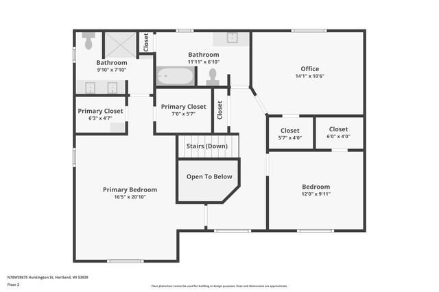 N70W28675 Huntington STREET, Hartland, WI 53029