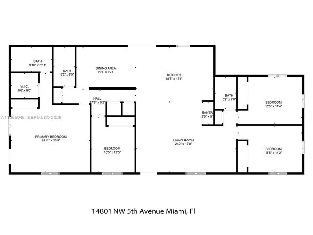 14801 NW 5th Ave, Miami, FL 33168