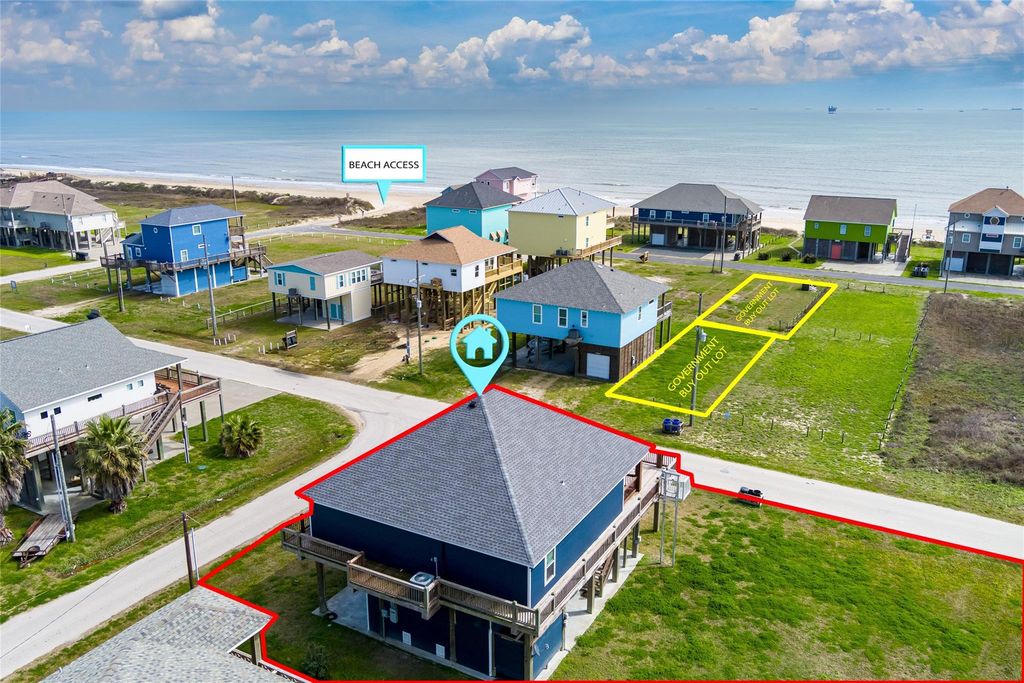 1121 Gulfview Lane, Crystal Beach, TX 77650