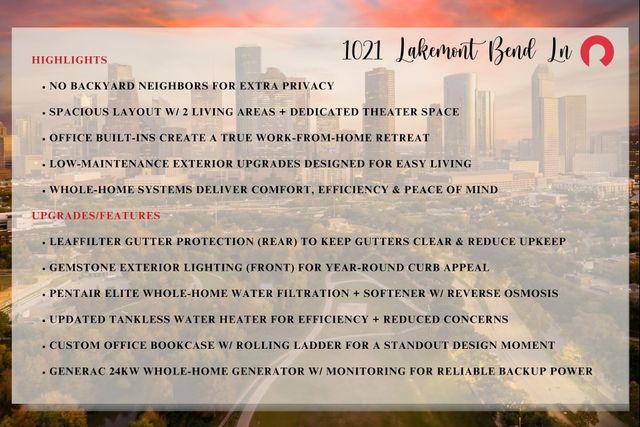 1021 Lakemont Bend Lane, Pinehurst, TX 77362