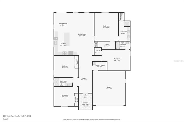 6127 105TH TERRACE, Pinellas Park, FL 33782