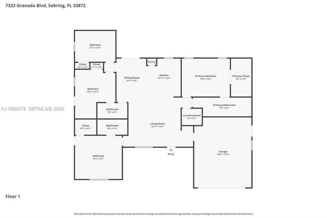 7322 Granada Boulevard, Sebring, FL 33872