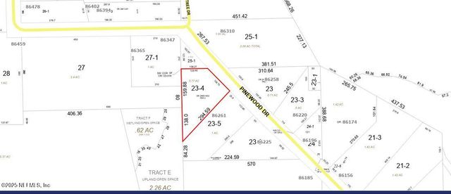 0 PINEWOOD Drive, Yulee, FL 32097