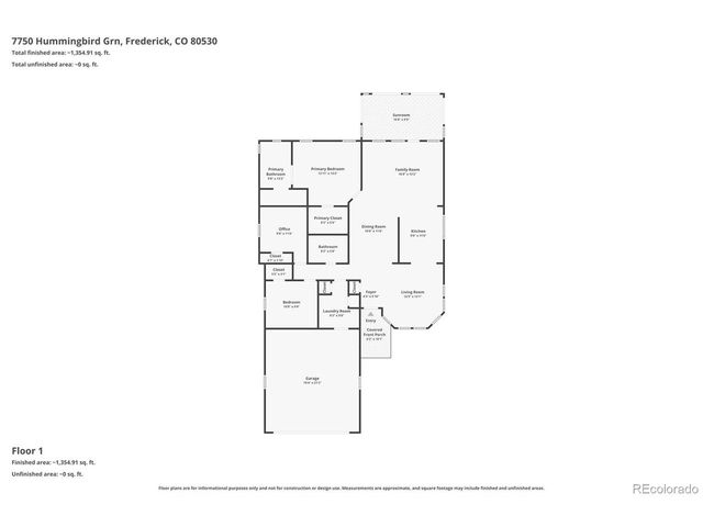 7750 Hummingbird Grn, Frederick, CO 80530