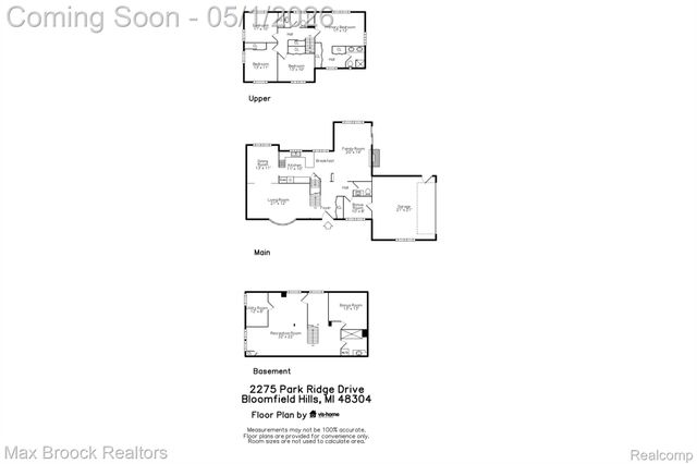 2275 Park Ridge Drive, Bloomfield Hills, MI 48304