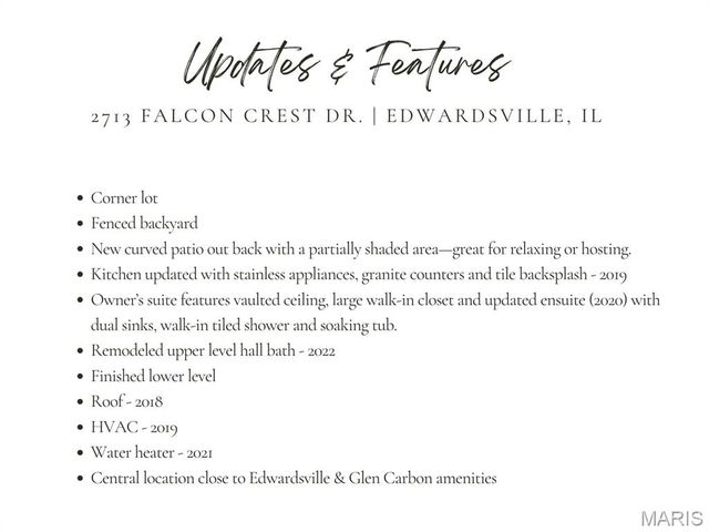 2713 Falcon Crest Drive, Edwardsville, IL 62025