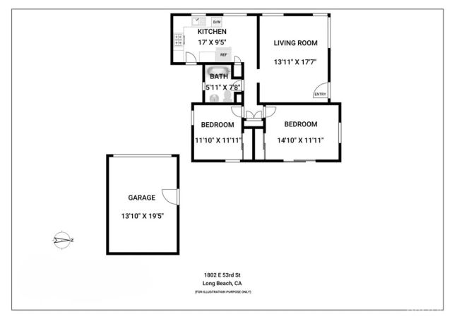 1802 E 53rd, Long Beach, CA 90805
